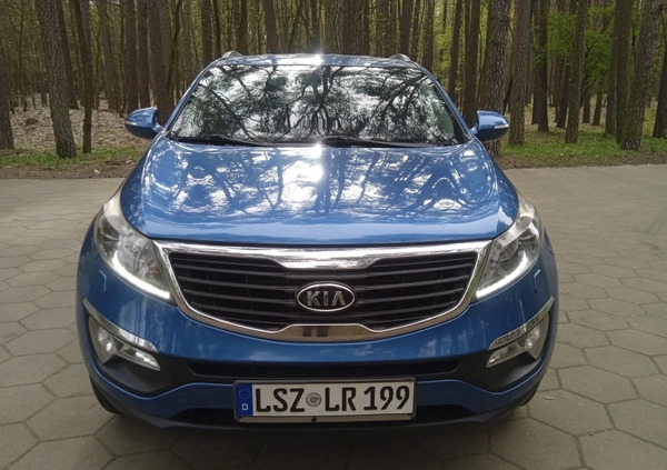 Kia Sportage cena 37990 przebieg: 143700, rok produkcji 2010 z Trzcianka małe 277